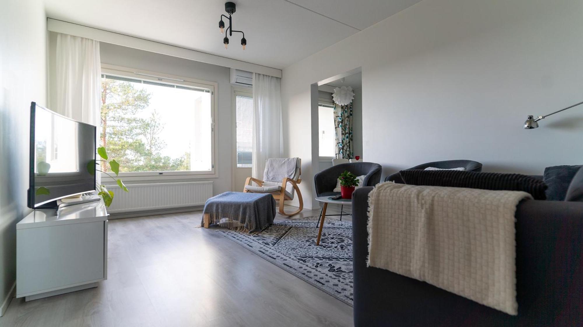 Spacious 68M2 Apartment With Fabulous Forest View And Aircon Järvenpää Esterno foto